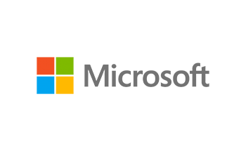 Logo Microsoft mit Produktlogo